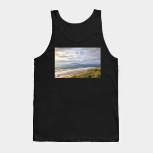 Blustery day on the beach Tank Top